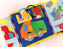 Load image into Gallery viewer, Handmade Quiet Book/ Busy Book - Transportation