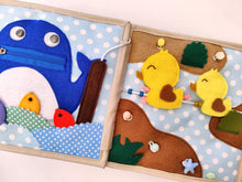 Load image into Gallery viewer, Handmade Quiet Book/ Busy Book - Animals