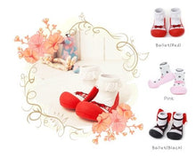 Load image into Gallery viewer, 2 in 1 Attipas baby/toddler sock shoes (Ballet)