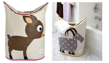Load image into Gallery viewer, 3 Sprouts Laundry Hamper - collapsible