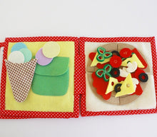 Load image into Gallery viewer, Handmade Quiet Book/ Busy Book (5 pages) - Weather