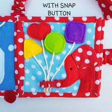 Load image into Gallery viewer, Handmade Mini Quiet Book Baby Busy Book