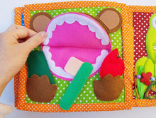 Load image into Gallery viewer, Handmade Quiet Book/ Busy Book 6 Pages - Animals