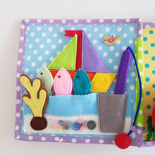 Load image into Gallery viewer, Handmade Quiet Book/ Busy Book - Bear House