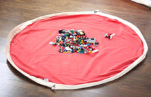 Load image into Gallery viewer, 2 in 1 playmat and toy storage bag