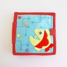Load image into Gallery viewer, Handmade Quiet Book/ Busy Book (5 pages) - Weather