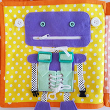 Load image into Gallery viewer, Handmade Quiet Book L Size (5 pages)