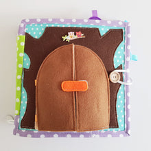 Load image into Gallery viewer, Handmade Quiet Book/ Busy Book - Bear House