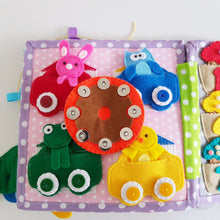 Load image into Gallery viewer, Handmade Quiet Book/ Busy Book - Bear House