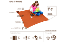 Load image into Gallery viewer, Monkey Mat portable mat
