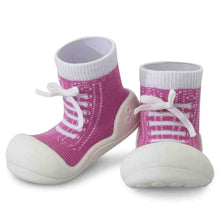Load image into Gallery viewer, CLEARANCE 2 in 1 Attipas baby/toddler sock shoes