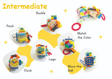 Load image into Gallery viewer, Handmade Travel Busy Cube/ Mini Busy Board