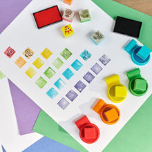 Load image into Gallery viewer, Numberblocks stamp strampoline