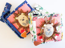 Load image into Gallery viewer, Handmade Mini Quiet Baby Book/ Pram Toy