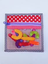 Load image into Gallery viewer, Handmade Quiet Book/ Busy Book - Number/ Shape Construction