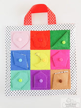 Load image into Gallery viewer, Handmade Quiet/ Busy Box Bag - kids activities