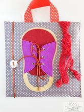 Load image into Gallery viewer, Handmade Quiet/ Busy Box Bag - kids activities