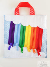 Load image into Gallery viewer, Handmade Quiet/ Busy Box Bag - kids activities