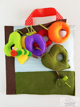 Load image into Gallery viewer, Handmade Quiet/ Busy Box Bag - kids activities