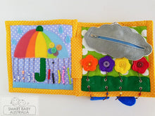 Load image into Gallery viewer, Handmade Quiet Book/ Activity Busy Book (owl)