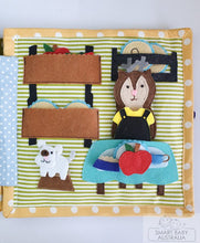 Load image into Gallery viewer, Busy Book / Quiet Book /Travel Toy - Animal Doll House