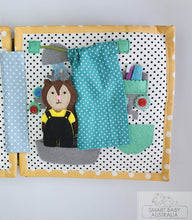 Load image into Gallery viewer, Busy Book / Quiet Book /Travel Toy - Animal Doll House