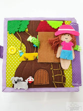Load image into Gallery viewer, Handmade Quiet Book/ Busy Book - Doll House
