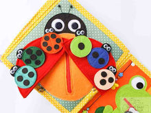 Load image into Gallery viewer, Handmade Quiet Book/ Busy Book 6 Pages - Animals
