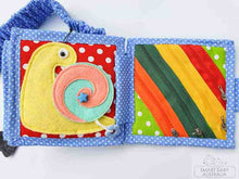 Load image into Gallery viewer, Handmade Mini Quiet Baby Book/ Pram Toy - Rabbit