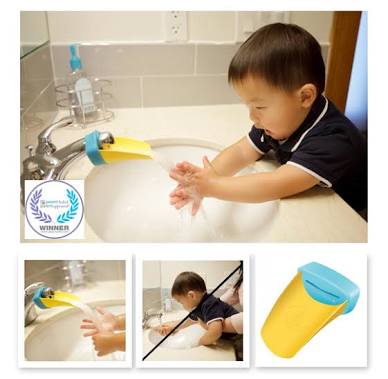 Aqueduck faucet extender