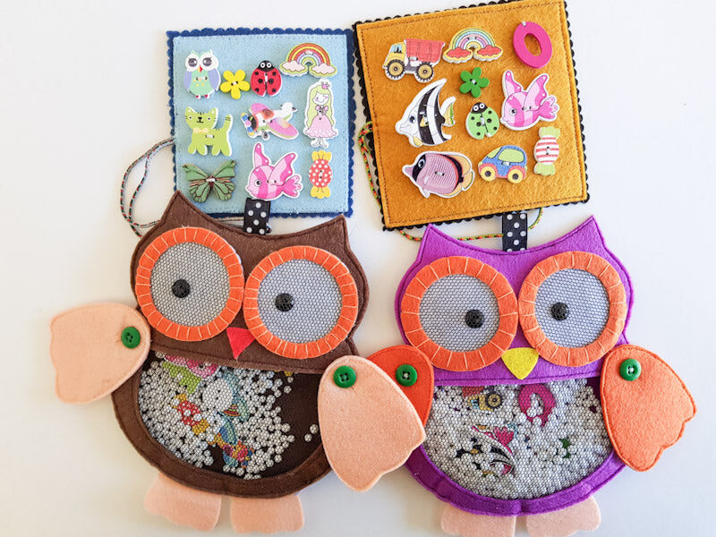 Owl I Spy sensory bag