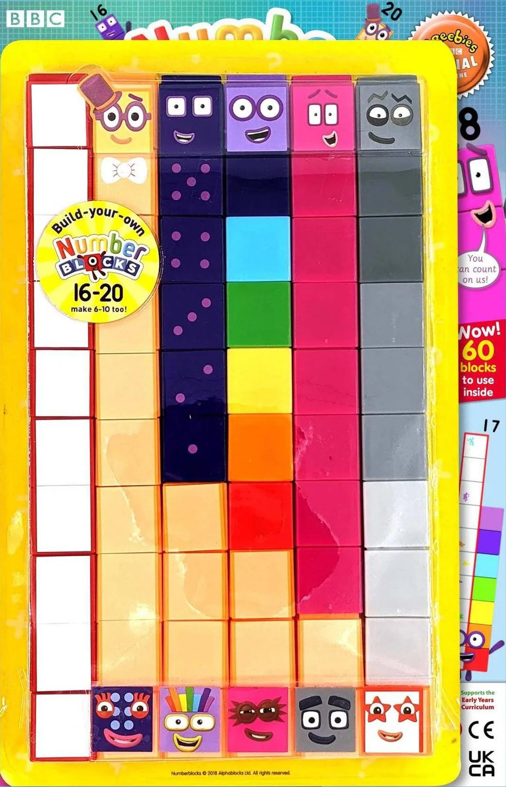 Numberblocks magazine and toy set
