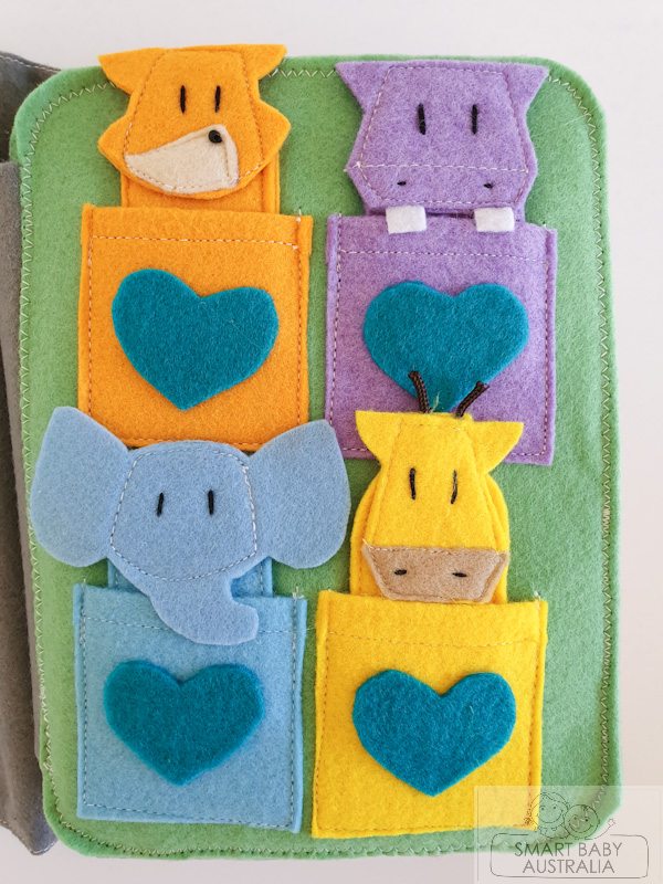 Handmade quiet book