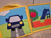 Load image into Gallery viewer, Handmade Quiet Book/ Busy Book - castle doll