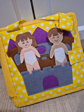 Load image into Gallery viewer, Handmade Quiet Book/ Busy Book - castle doll