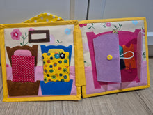 Load image into Gallery viewer, Handmade Quiet Book/ Busy Book - castle doll