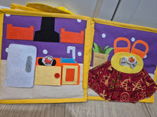 Load image into Gallery viewer, Handmade Quiet Book/ Busy Book - castle doll