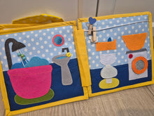 Load image into Gallery viewer, Handmade Quiet Book/ Busy Book - castle doll