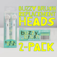 Load image into Gallery viewer, Jack N&#39; Jill Buzzy Brush - 2 Replacement Heads for Electric Toothbrush