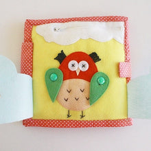 Load image into Gallery viewer, Handmade Quiet Book/ Busy Book (5 pages) - Owl Gate