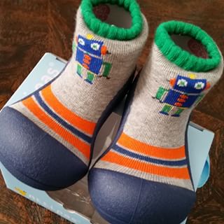 2 in 1 Attipas Sock Shoes (Robot)