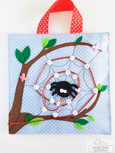 Load image into Gallery viewer, Handmade Quiet/ Busy Box Bag - kids activities