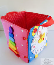 Load image into Gallery viewer, Handmade Quiet/ Busy Box Bag - kids activities